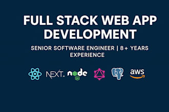 build software and web applications using react, node, graphql and postgresql