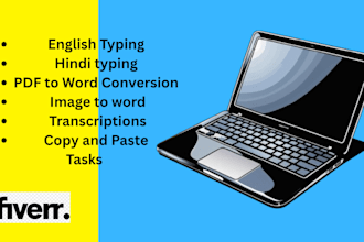 do fast and accurate hindi and english typing work