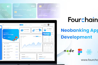 develop a custom neobank app with crypto wallet, kyc, and payments