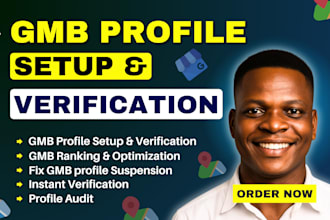 do google business profile verification, setup and fix gmb profile suspension