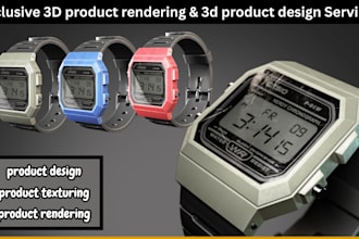 3d product rendering, cgi product explainer, product animation 3d product design
