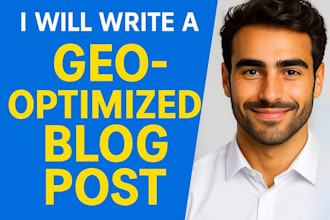 create GEO optimized blog content for chatgpt and ai summaries