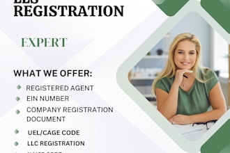 do US llc registration along with ein for US non residents
