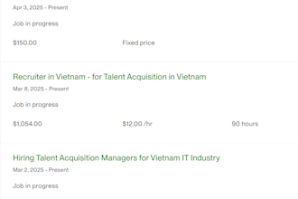 be your recruiter, HR, consultant targeting vietnam market