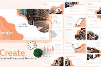 make professional powerpoint, PPT, canva and presentation