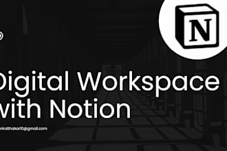 create your complete notion workspace for all your needs