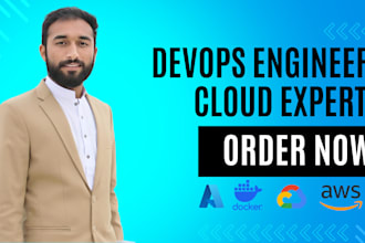 be your expert devops engineer using AWS, gcp