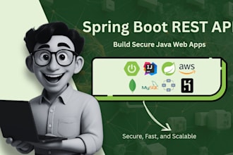 develop restful spring boot web apps