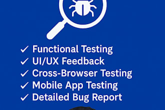 do functional, regression and UI testing with full reporting