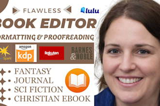 edit format fantasy, romance fiction, christian non fiction manuscripts