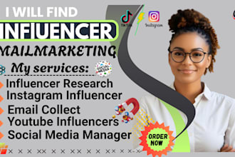 find youtube tiktok instagram influencer marketing post promotion