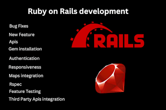 develop full stack ruby on rails projects