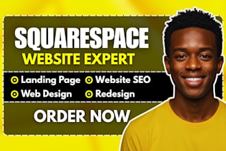 build squarespace website redesign squarespace website design framer website SEO