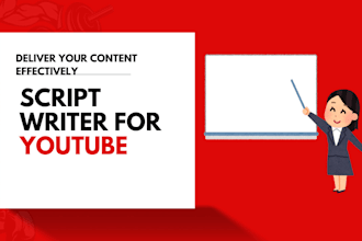 write youtube video script for you