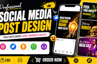 do social media post design