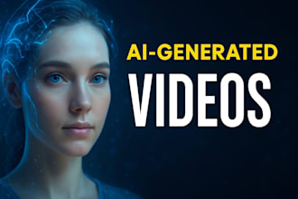 do ai videos for you in expert way full HD