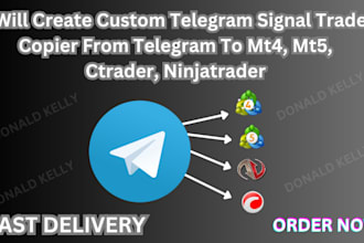 create telegram signal trade copier from telegram to mt4, mt5, ctrader, nt8