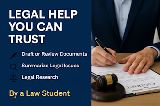 paralegal services in drafting legal contracts, documents, court motions