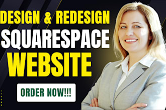 design squarespace website redesign ecommerce  squarespace business website SEO