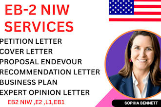 draft your eb2 niw petition and gather supporting evidence for your application