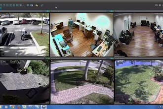 professionally monitor cctv footage for security and safety