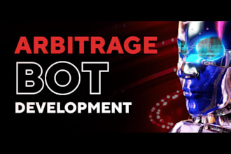 develop arbitrage bot, arbitrage trading bot, hft bot, crypto trading bot