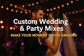 create a seamless mashup of your wedding or party music