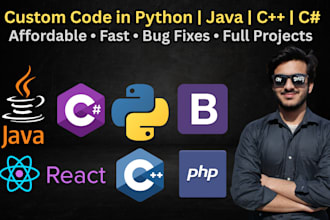 do coding and fix kotlin rust cpp python c sharp programs, scripts, games, tasks