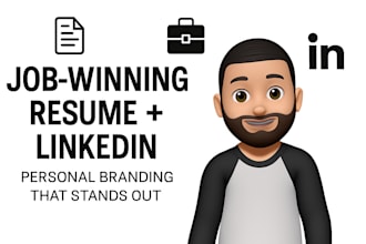 write a winning resume, optimise your linkedin and personal brand