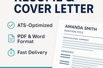 rewrite your resume and cover letter to get you hired fast