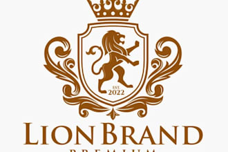 design high quality coats of arms logo for your company