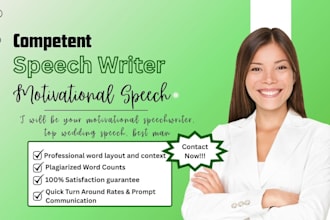 be your motivational speechwriter, top wedding speech, best man