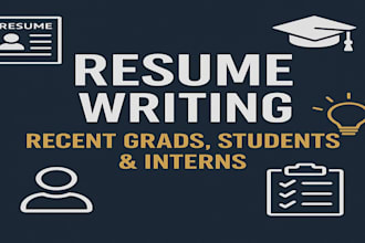write a professional entry level resume for students