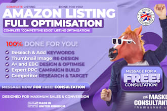 optimise amazon listings and images maximum sales conversion