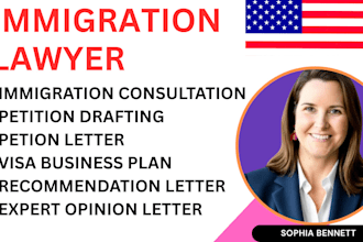 be your online lawyer for USA , UK ,canada ,visa and immigration
