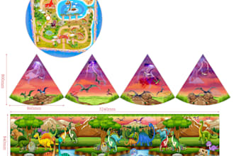 design custom tent fabric artwork for tents ready for print