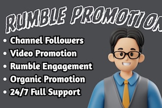 do rumble video promotion rumble follower rumble channel