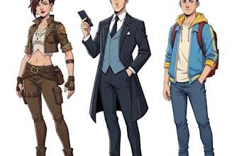create your ocs character designs