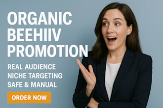 do organic beehiiv page promotion beehive newsletter promotion to activ audience