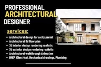 do architecture, electrical drawings, plumbing plan, mep, hvac for us uk german