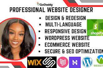build webstore hostinger godaddy ecommerce woocommerce shopify wix webshop web