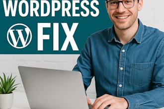 fix wordpress problems, remove PHP errors and maintanance
