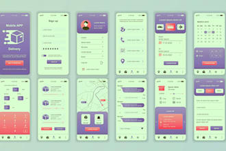 modern mobile interfaces in adobe illustrator