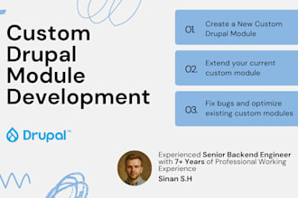 develop custom drupal modules for your website