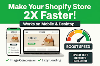 do shopify speed optimization for mobile and desktop