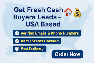 provide active cash buyers and motivated seller leads with skip tracing