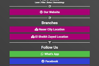 generate qr code and landing page for your business
