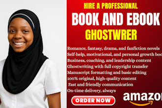 ghostwrite books and ebook writer, book writer, ghost book writer, book editor