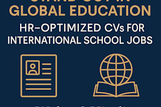 review and optimize your CV for international school jobs