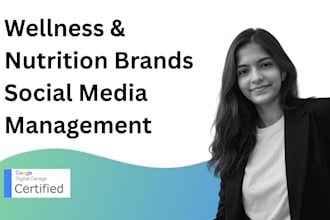 social media management for wellness and nutrition brands